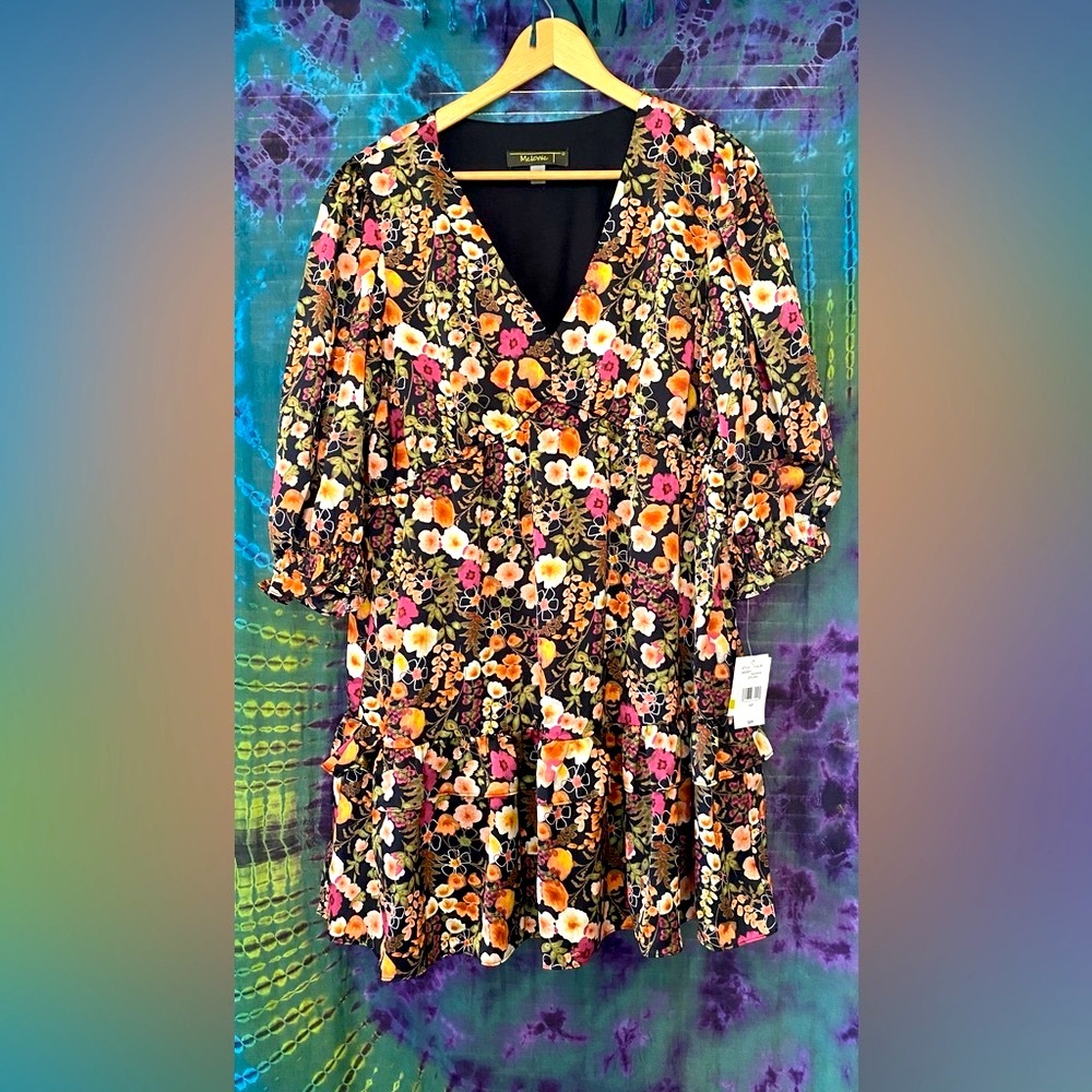 Melonie Floral Dress- Size- Women’s 14p